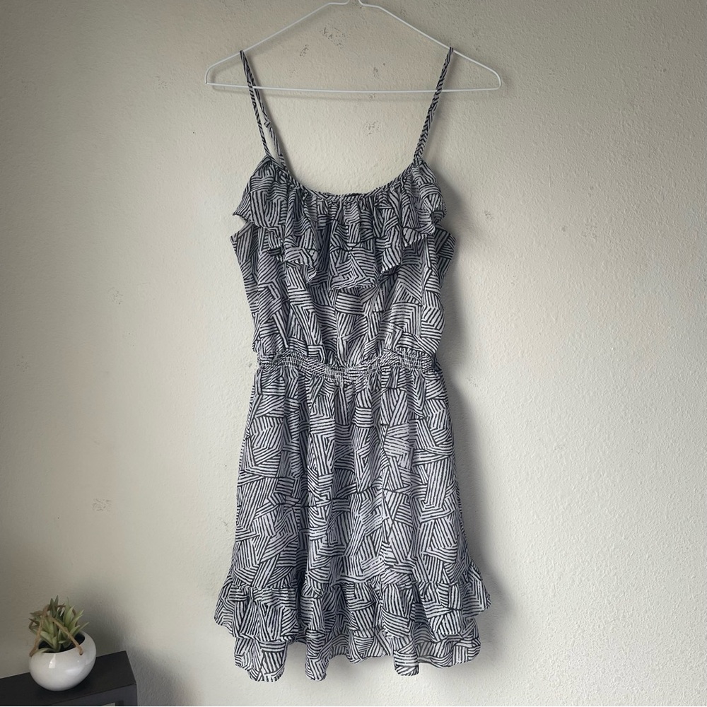 Ruffled Mini Dress